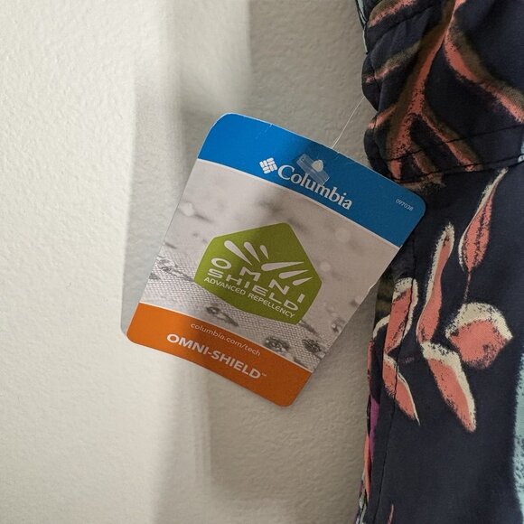 Columbia Women XXL Outdoor Hiking Omni-Shield Sandy River Printed Short III NWT - Picture 10 of 13